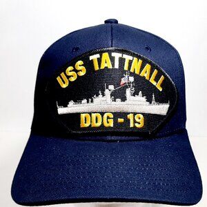 USS TATTNALL DDG-19  Patch Hat Baseball Cap Adjust